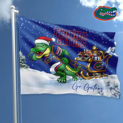 Florida Gators | Premium NCAA Holiday Champion Run Flag - 70x100cm
