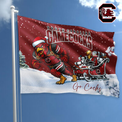 South Carolina Gamecocks | Premium NCAA Holiday Champion Run Flag