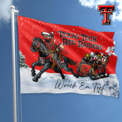 Texas Tech Red Raiders | Premium NCAA Holiday Champion Run Flag