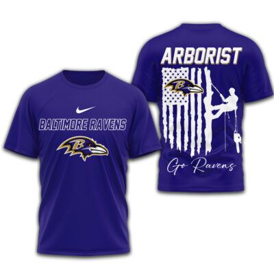 Baltimore Ravens | Premium NFL Arborist 3D Shirt
