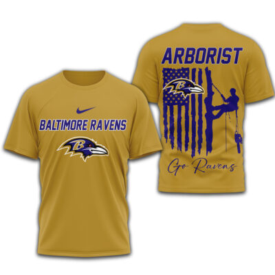 Baltimore Ravens | Premium NFL Arborist 3D Shirt