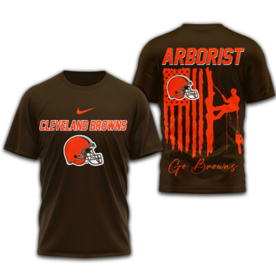 Cleveland Browns | Premium NFL Arborist 3D Shirt