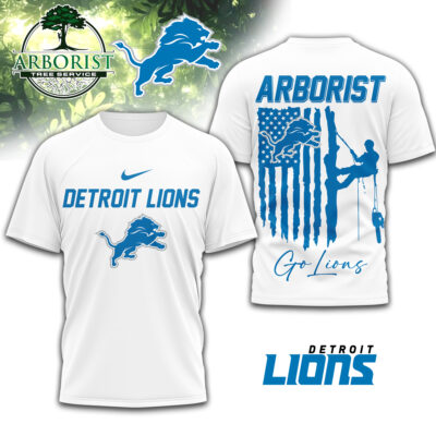 Detroit Lions | Premium NFL Arborist 3D Shirt
