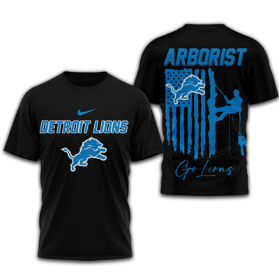 Detroit Lions | Premium NFL Arborist 3D Shirt