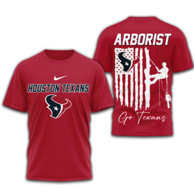 Houston Texans | Premium NFL Arborist 3D Shirt