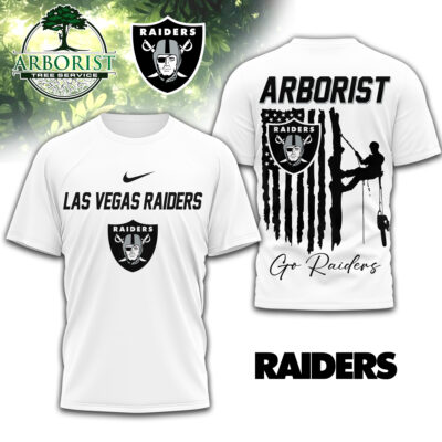 Las Vegas Raiders | Premium NFL Arborist 3D Shirt