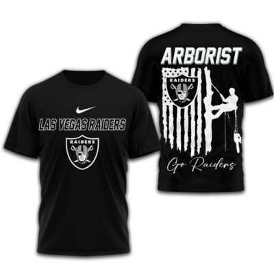 Las Vegas Raiders | Premium NFL Arborist 3D Shirt