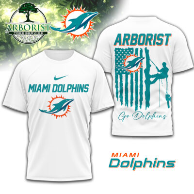 Miami Dolphins | Premium NFL Arborist 3D Shirt