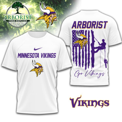Minnesota Vikings | Premium NFL Arborist 3D Shirt