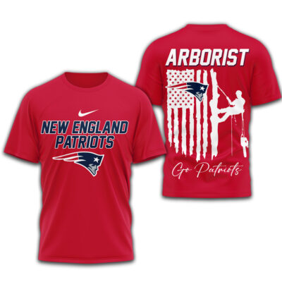 New England Patriots | Premium NFL Arborist 3D Shirt