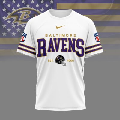 Baltimore Ravens | Premium NFL Heritage 3D Shirt