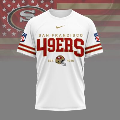 San Francisco 49ers | Premium NFL Heritage 3D Shirt