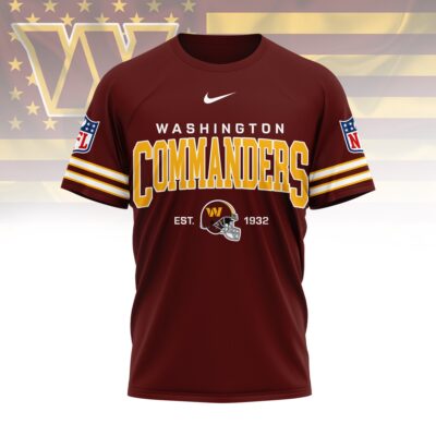 Washington Commanders | Premium NFL Heritage 3D Shirt