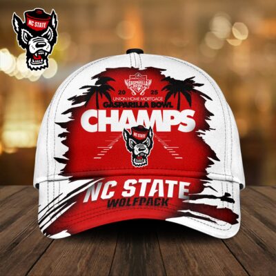NC State Wolfpack | Premium NCAA Union Home Mortgage Gasparilla Bowl Champions 2025 Classic Cap