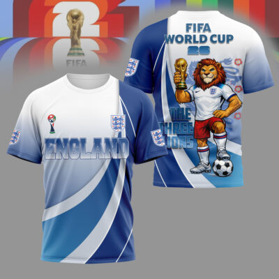 England | Premium World Cup 2026 3D Shirt