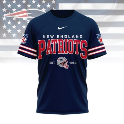New England Patriots | Premium NFL Heritage 3D Shirt