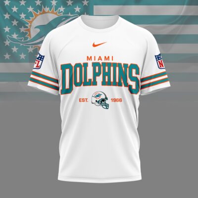 Miami Dolphins | Premium NFL Heritage 3D Shirt