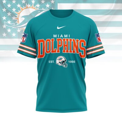 Miami Dolphins | Premium NFL Heritage 3D Shirt