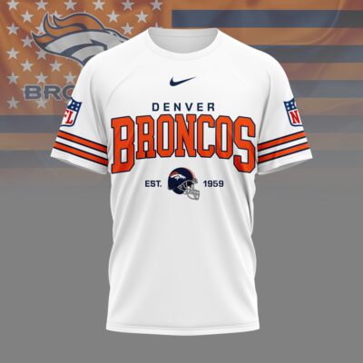 Denver Broncos | Premium NFL Heritage 3D Shirt