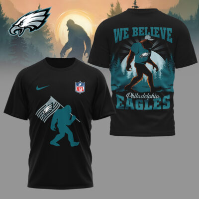 Philadelphia Eagles | Premium NFL and Bigfoot Fan 3D Shirt