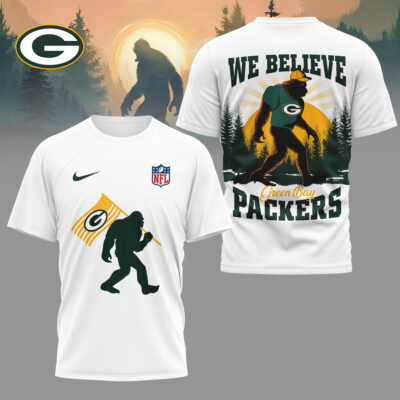 Green Bay Packers | Premium NFL and Bigfoot Fan 3D Shirt