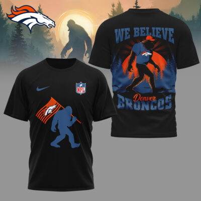Denver Broncos | Premium NFL and Bigfoot Fan 3D Shirt
