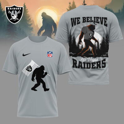 Las Vegas Raiders | Premium NFL and Bigfoot Fan 3D Shirt