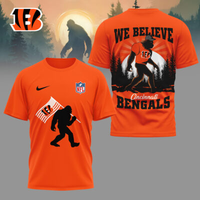 Cincinnati Bengals | Premium NFL and Bigfoot Fan 3D Shirt