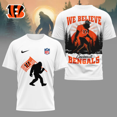 Cincinnati Bengals | Premium NFL and Bigfoot Fan 3D Shirt