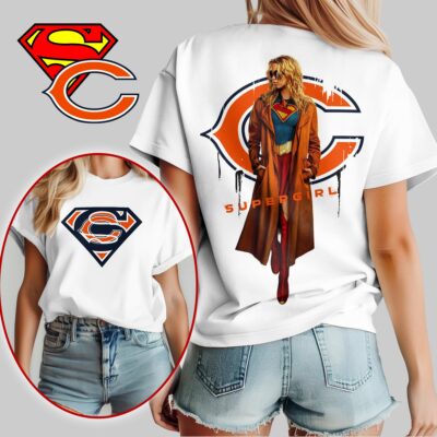 Chicago Bears | Premium NFL x Supergirl T-shirt
