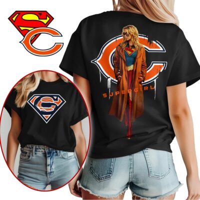 Chicago Bears | Premium NFL x Supergirl T-shirt