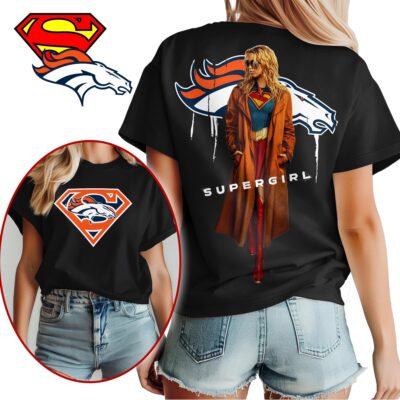 Denver Broncos | Premium NFL x Supergirl T-shirt