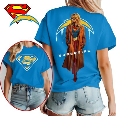 Los Angeles Chargers | Premium NFL x Supergirl T-shirt