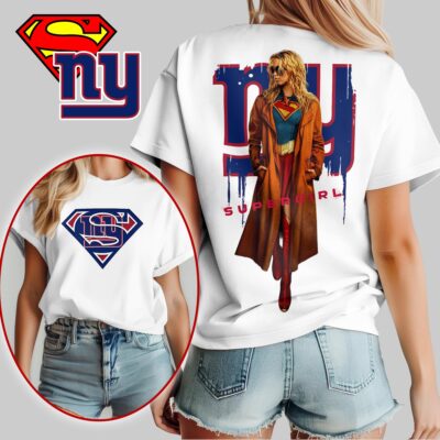 New York Giants | Premium NFL x Supergirl T-shirt