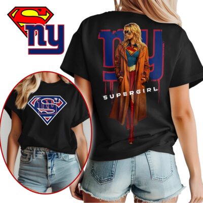 New York Giants | Premium NFL x Supergirl T-shirt