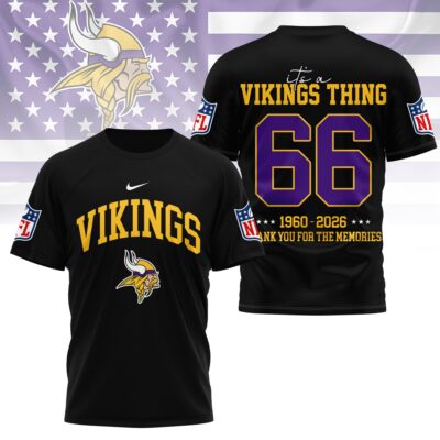 Minnesota Vikings | Premium NFL Legacy 3D Shirt