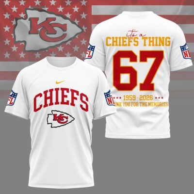 Kansas City Chiefs | Premium NFL Legacy 3D Shirt
