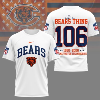 Chicago Bears | Premium NFL Legacy 3D Shirt
