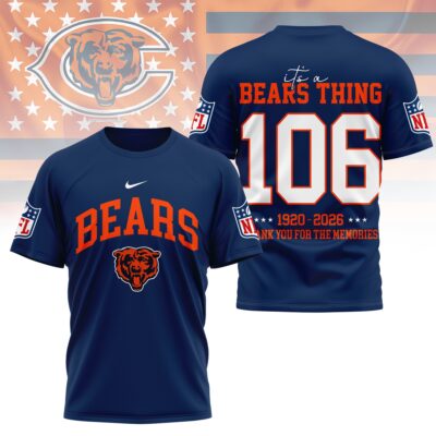 Chicago Bears | Premium NFL Legacy 3D Shirt