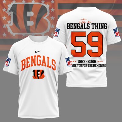 Cincinnati Bengals | Premium NFL Legacy 3D Shirt