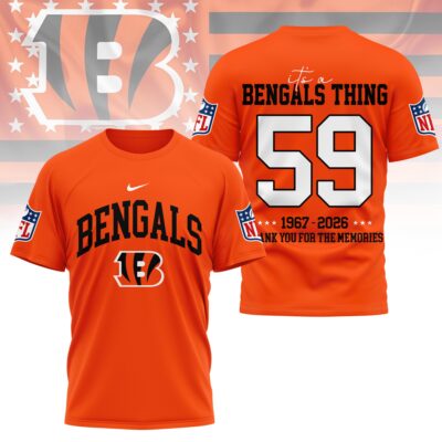 Cincinnati Bengals | Premium NFL Legacy 3D Shirt