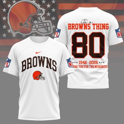 Cleveland Browns | Premium NFL Legacy 3D Shirt