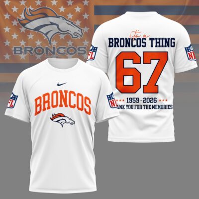 Denver Broncos | Premium NFL Legacy 3D Shirt