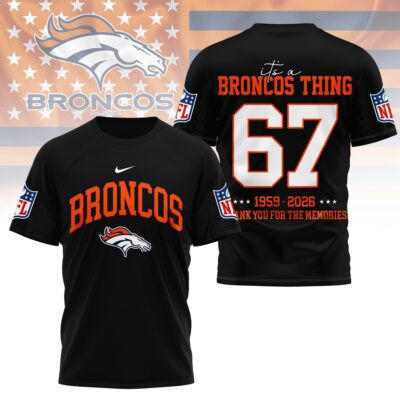 Denver Broncos | Premium NFL Legacy 3D Shirt