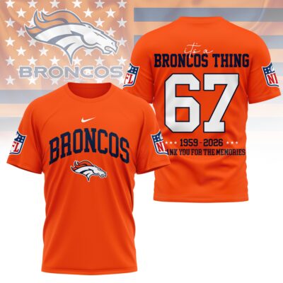 Denver Broncos | Premium NFL Legacy 3D Shirt