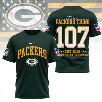Green Bay Packers | Premium NFL Legacy 3D Shirt