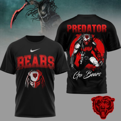 Chicago Bears | Premium NFL Predator Fan 3D Shirt - 3XL