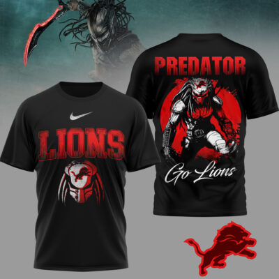 Detroit Lions | Premium NFL Predator Fan 3D Shirt - 2XL