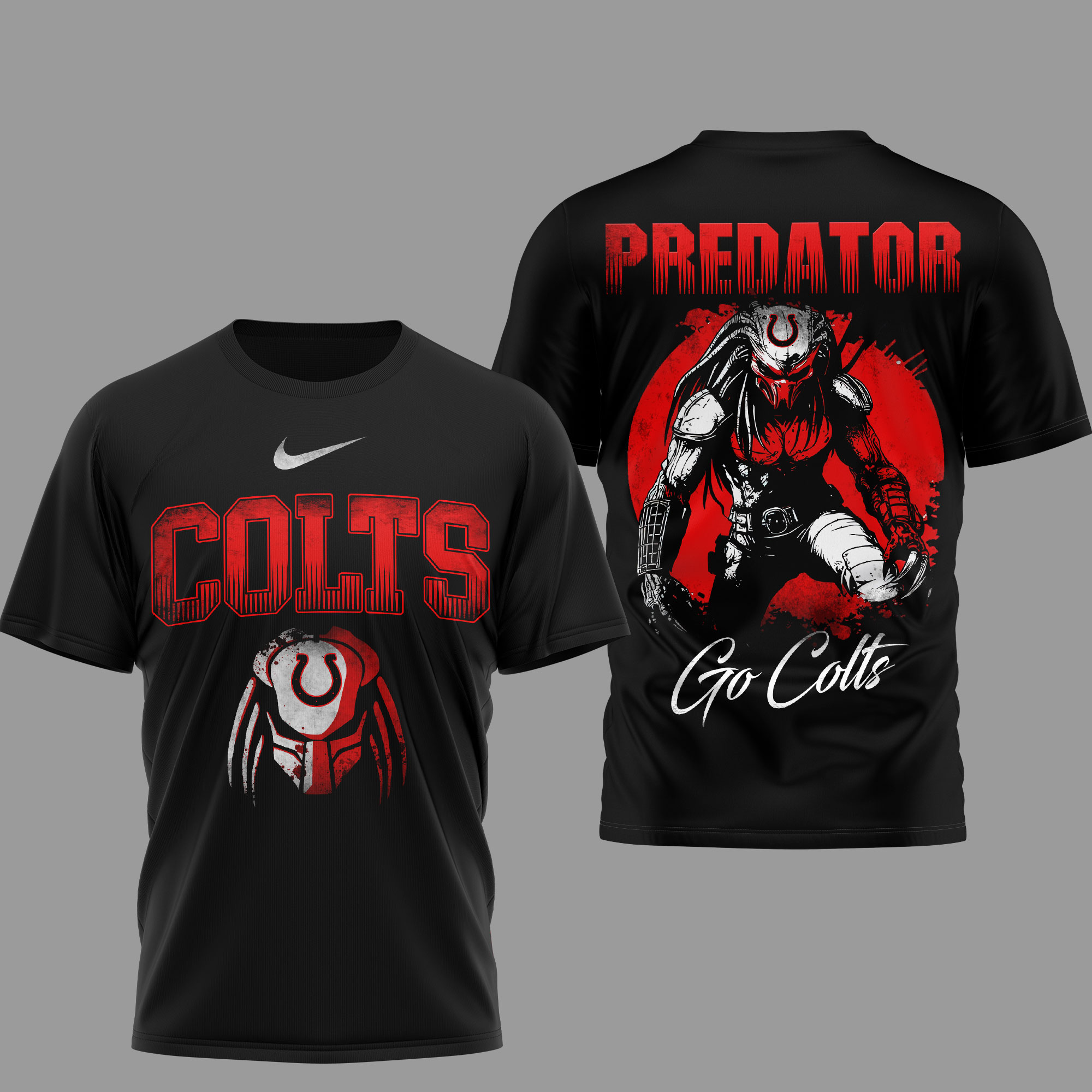 Indianapolis Colts | Premium NFL Predator Fan 3D Shirt - Image 2