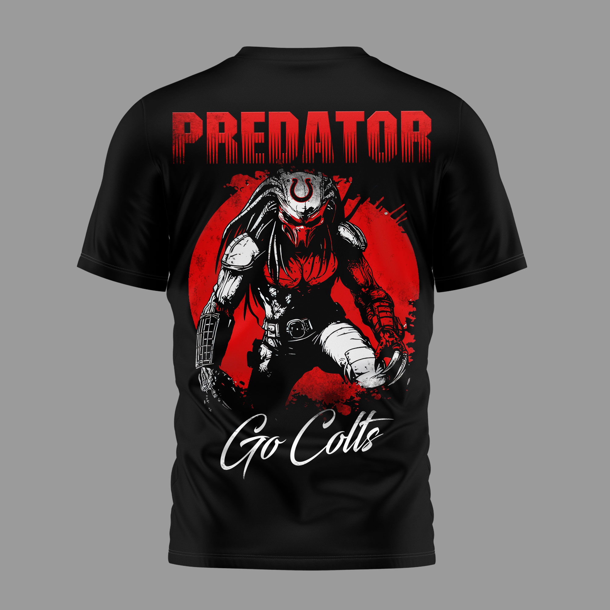 Indianapolis Colts | Premium NFL Predator Fan 3D Shirt - Image 4